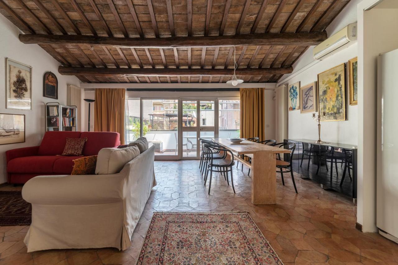 Banchi Vecchi Apartment With Terrace 로마 외부 사진